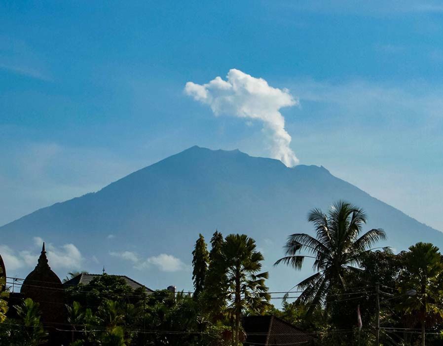 Bali Island’s volcano erupts after over 50 years