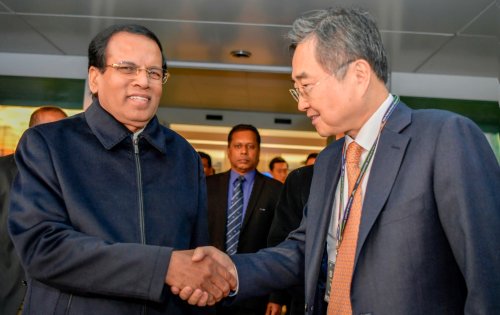 Sri Lankan President arrives in Seoul for state visit
