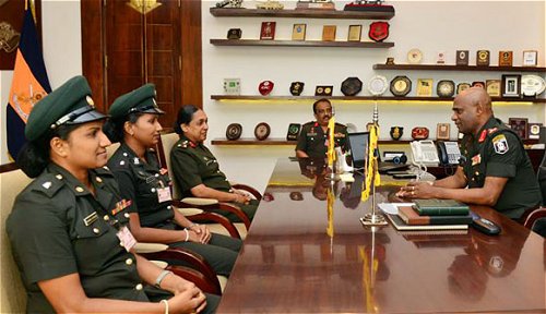 The first two female Sri Lankan Army officers leave to serve as UN military observers