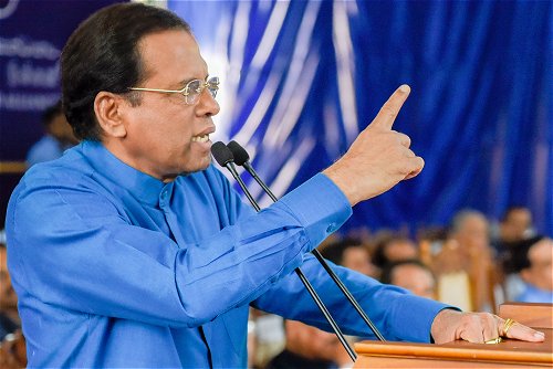 Sri Lankan President pledges not to divide the country