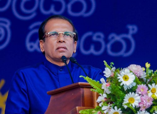 Sri Lankan President accepts responsibility to punish the responsible parties for fraud and corruption