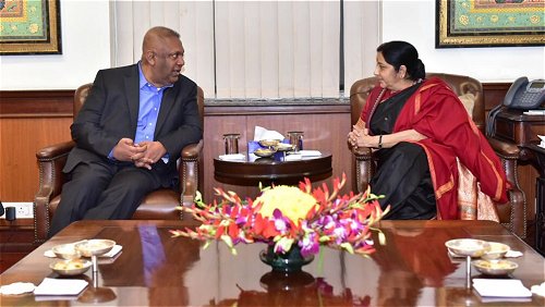Sri Lanka Finance Minister reviews status of economic projects with Indian leaders