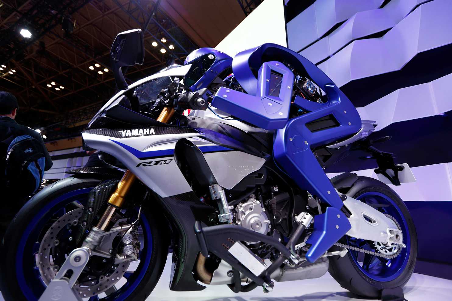 Yamaha unveils autonomous and robot-driven motorcycles