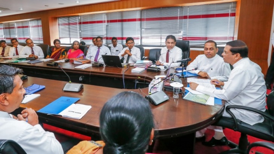 President stresses improving efficiency of Mahaweli projects to benefit farmer community