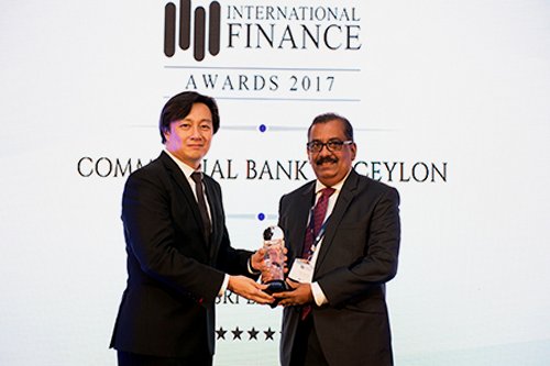 Sri Lanka’s Commercial Bank receives Best Green Bank & Best Private Bank awards from International Finance