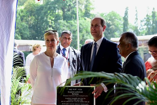 The Earl and Countess of Wessex celebrate UK-Sri Lanka links during visit to Kandy