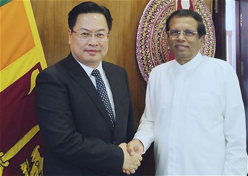 President looks to China for Sri Lanka’s economic development