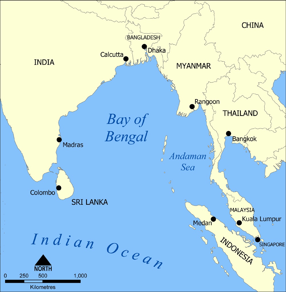 Low pressure in the Bay of Bengal to intensify
