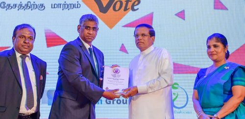 Sri Lankan President raises awareness in lack of women representation in politics