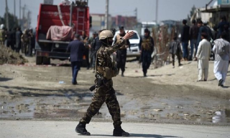 Suicide bomber kills at least 26 near shrine in Afghan capital