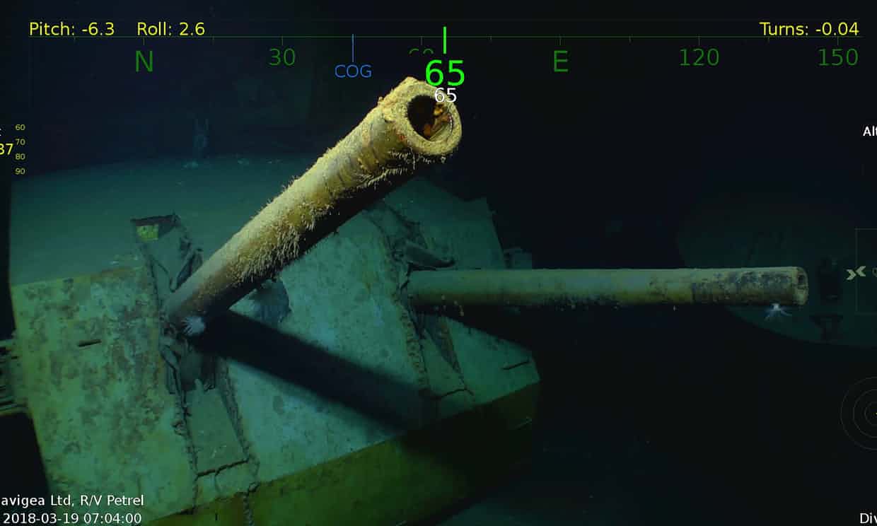 USS Juneau, warship that sank with 600 aboard, discovered 4km down in Pacific
