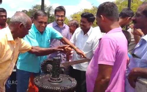 Water released to Kaudulla Reservoir for Yala cultivations in Polonnaruwa