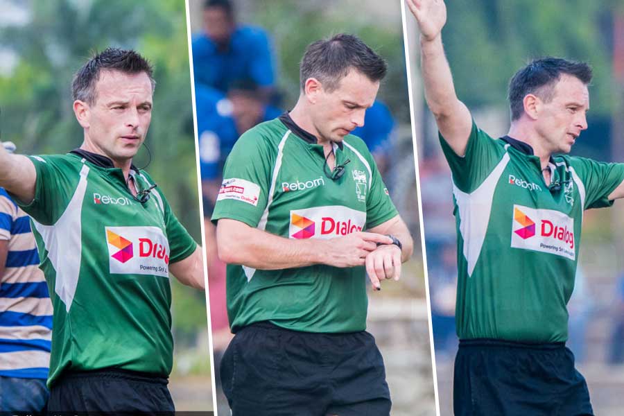 Reputed referee back in the Island for the big clash