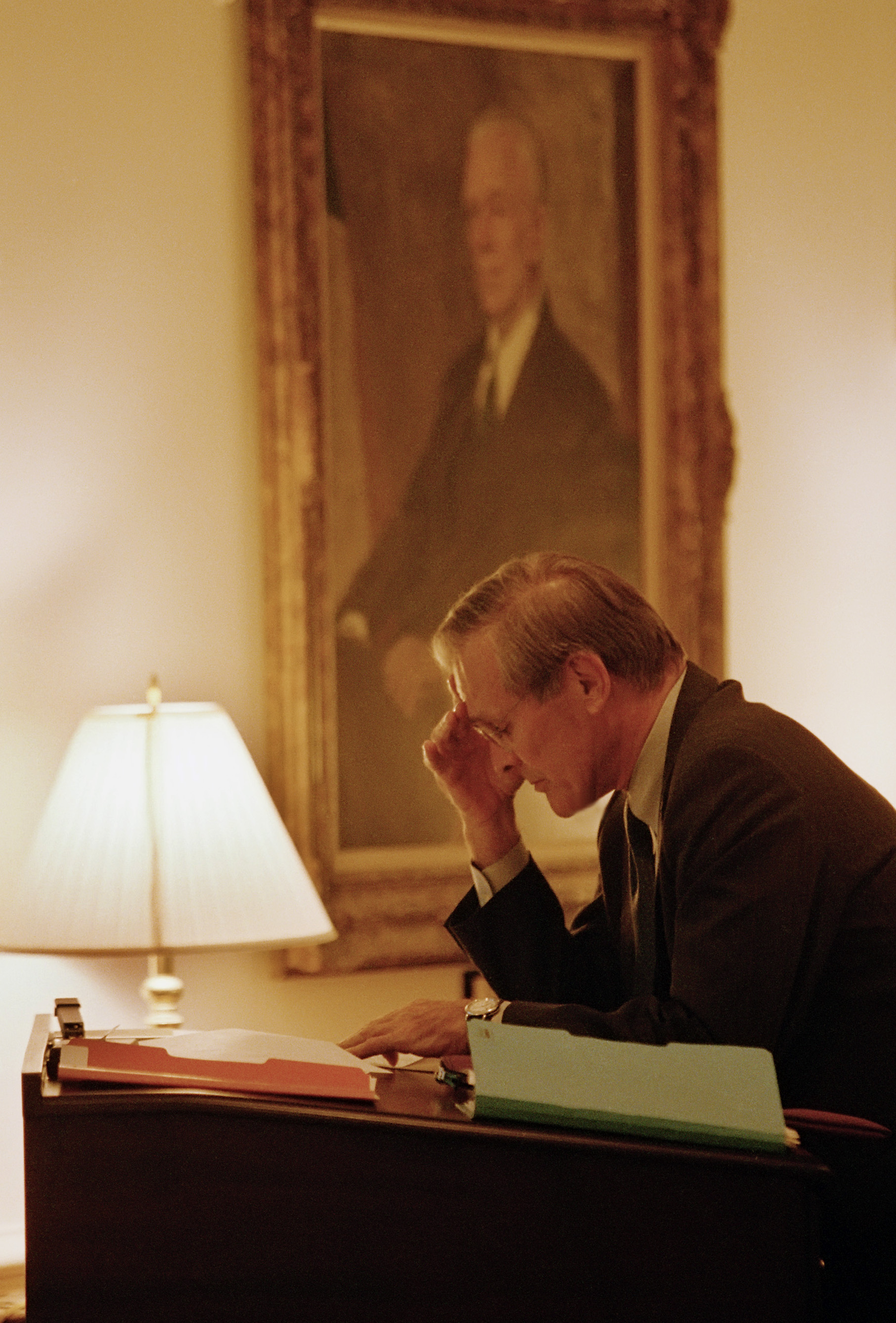 ICONIC US DEFENSE SECTARY DONALD RUMSFIELD IS DEAD