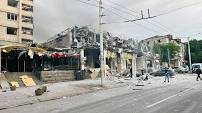 Russian missile strike hits restaurants in Kramatorsk