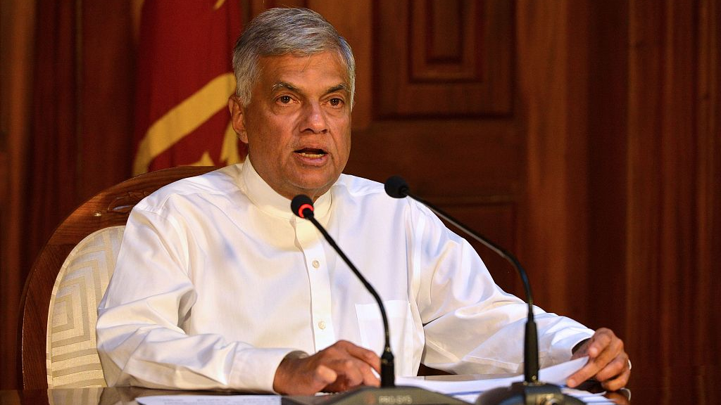 Sri Lanka’s prime minister says economy has ‘completely collapsed