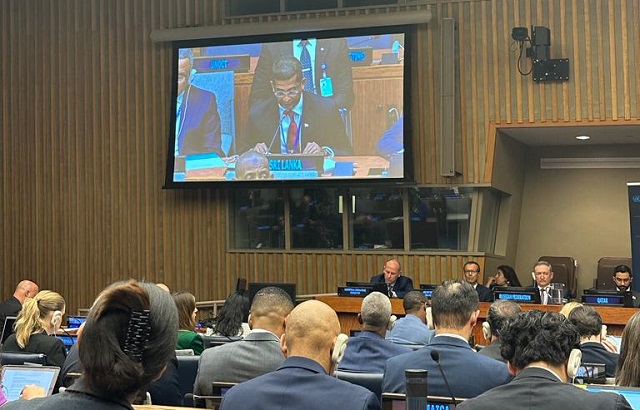 Sri Lanka’s Top Spy Addresses UN Conference, Highlights Global Threat Landscape